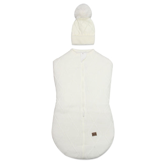 Bistyle Ekru Unisex Triko Kundak Baby In Swadding