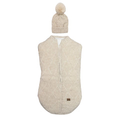 Bistyle Bej Renkli Triko Kundak Baby In Swadding