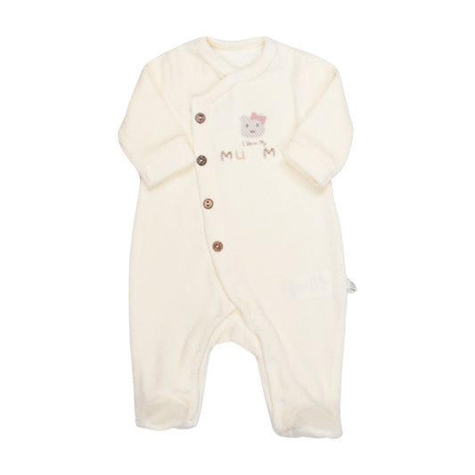 Bistyle Tulum Kadife I Love Mummy