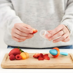 Boon Pulp Silikon Meyve Sebze Filesi Pembe