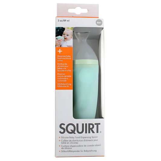 Boon Squirt Silikon Mama Kaşık (Yeşil)