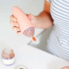 Boon Squirt Silikon Mama Kaşık (Yeşil) - Welcome Baby