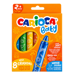 Carioca 8'li Jumbo Bebek Pastel Boya Kalemi