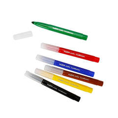 Carioca Jumbo Süper Yıkanabilir Keçeli Boya Kalemi 6'lı