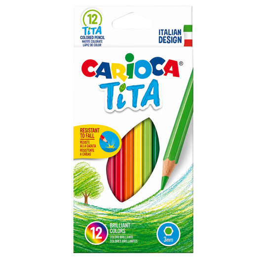 Carioca Tita 12'li Kuru Boya Kalemi