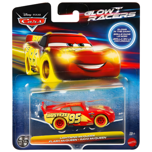 Cars Karanlıkta Parlayan Yarışçılar Tekli Karakter Araçlar HPG77