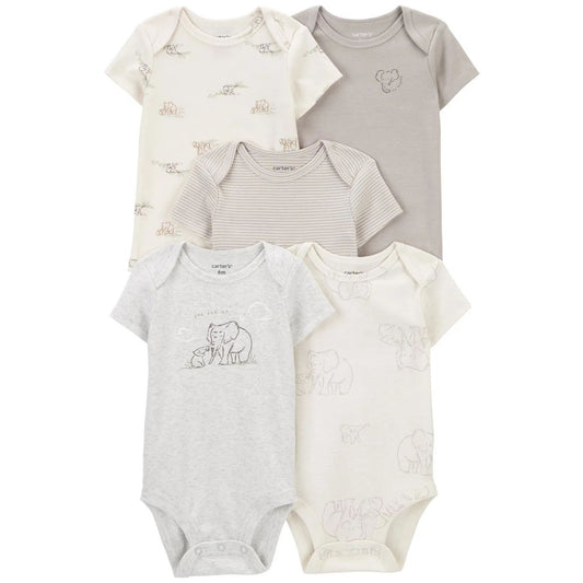 Carter's Bebek Body Set Kısa Kollu 5'li Paket