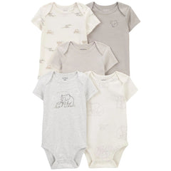 Carter's Bebek Body Set Kısa Kollu 5'li Paket