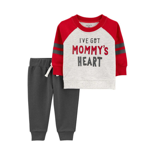 Carter's Erkek Bebek 2'li Alt Üst Set
