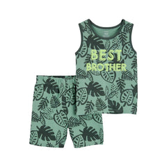 Carter's Erkek Bebek 2'li Şortlu Set