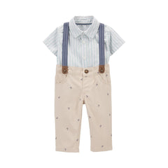 Carter's Erkek Bebek 3'lü Alt Üst Set