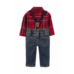 Carter's Erkek Bebek 3'lü Alt Üst Set