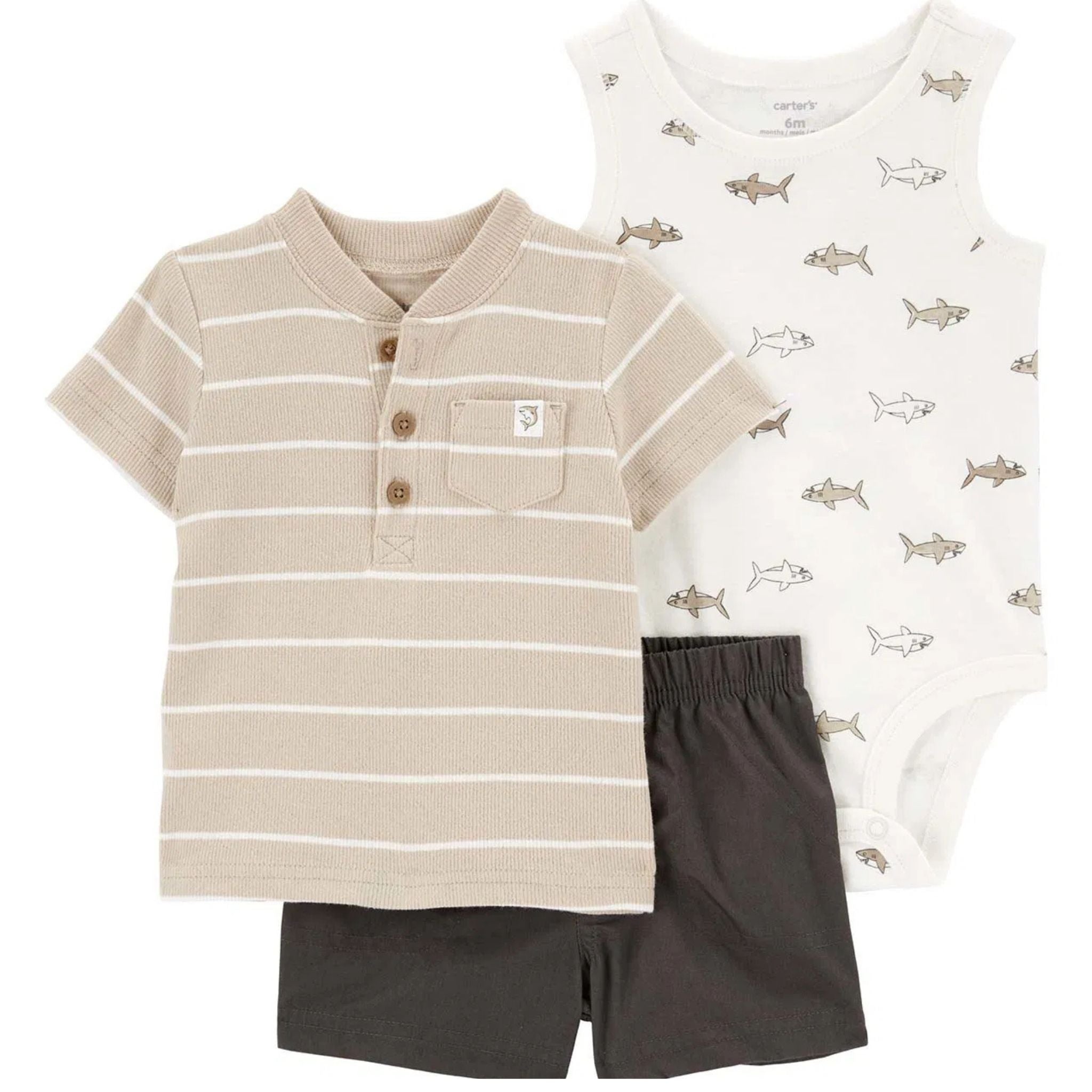 Carter's Erkek Bebek Alt Üst Set