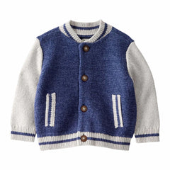 Carter's Erkek Bebek Kolej Tarzı Düğmeli Triko Hırka