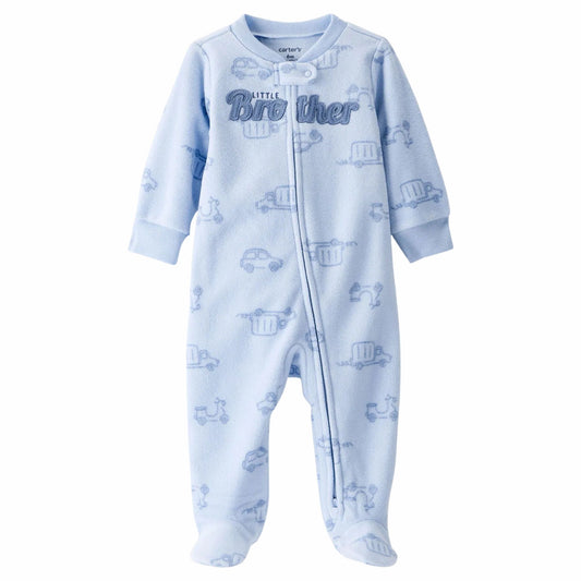 Carter’s Erkek Bebek Mavi Polar Tulum