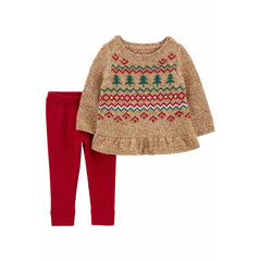 Carter's Kız Bebek 2'li Alt Üst Set