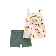 Carter's Kız Bebek 2'li Şortlu Set