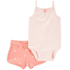 Carter's Kız Bebek Alt Üst Set