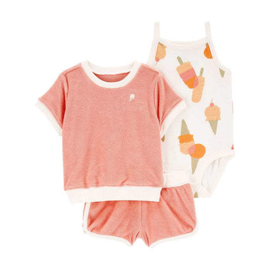 Carter's Kız Bebek Alt Üst Set