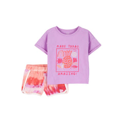 Carter's Küçük Kız Çocuk Şortlu Set