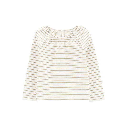 Carter's Küçük Kız Çocuk Uzun Kollu Tshirt