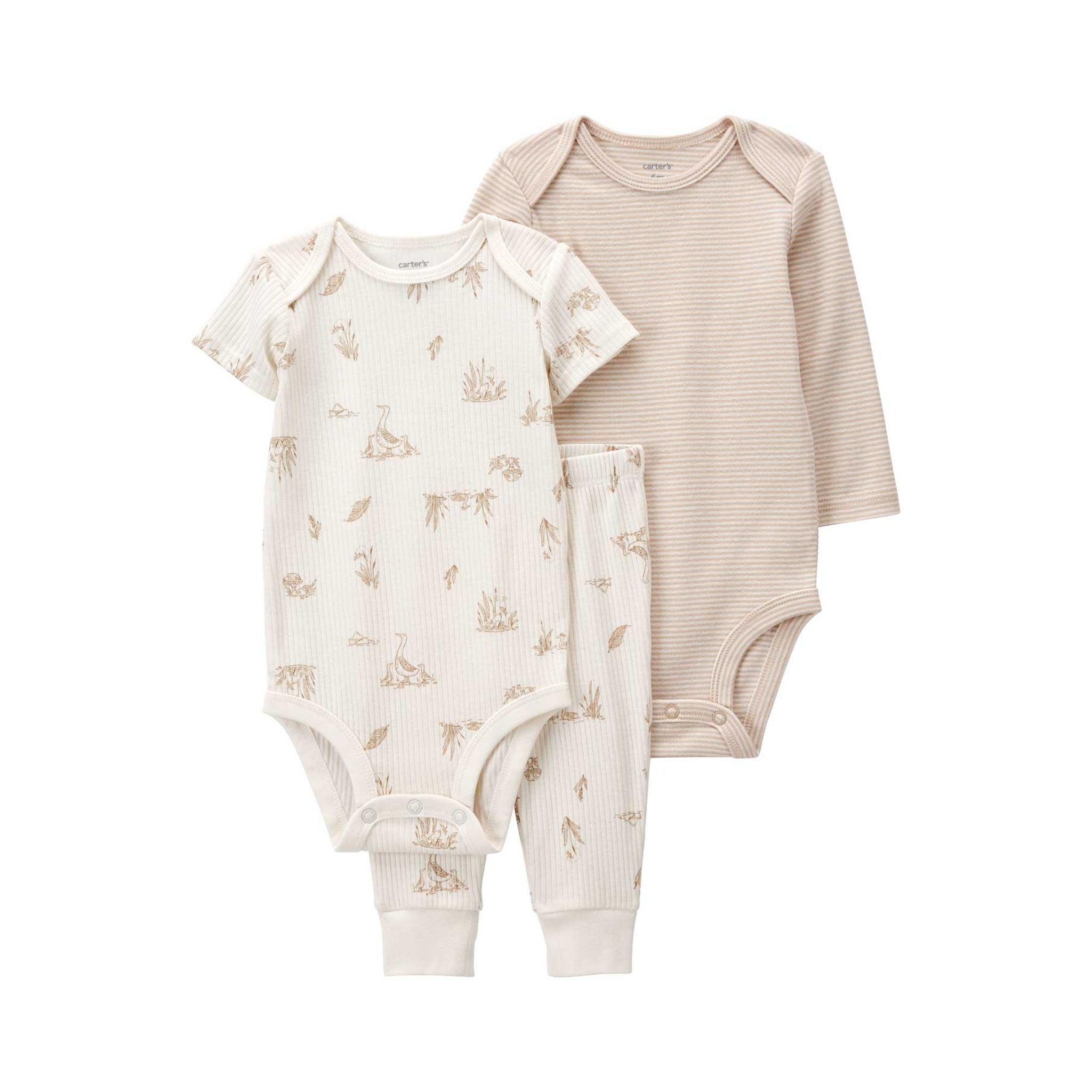 Carter's Layette bebek 3 lü alt ve üst set takımı