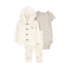Carter's Layette Bebek 3'lü Hırkalı Set