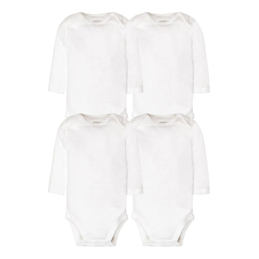 Carter's Layette Bebek 4'lü Beyaz Body Set