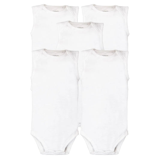 Carter's Layette Bebek 5'li Beyaz Body Set
