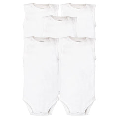 Carter's Layette Bebek 5'li Beyaz Body Set