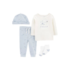 Carter's Layette Erkek Bebek 4’lü Set
