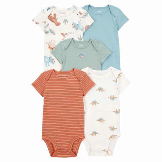 Carter's Layette Erkek Bebek Kısa Kollu 5'li Body