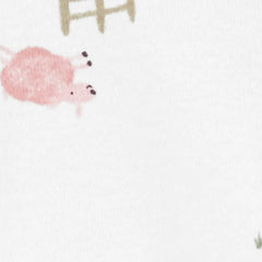 Carter's Layette Kız Bebek 2'li Tulum Set