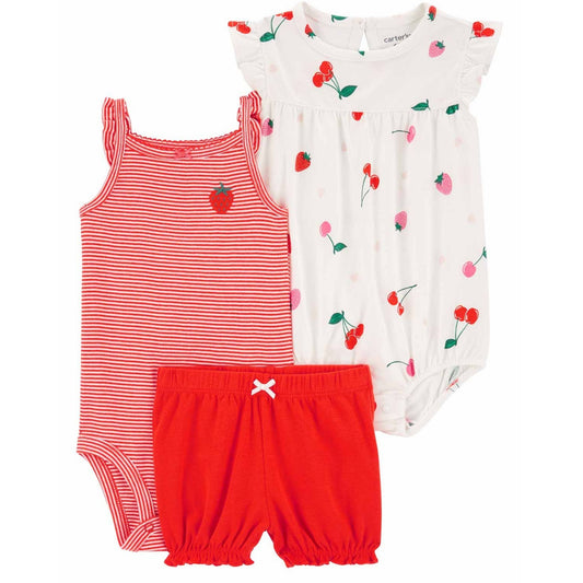Carter's Layette Kız Bebek 3’lü Set