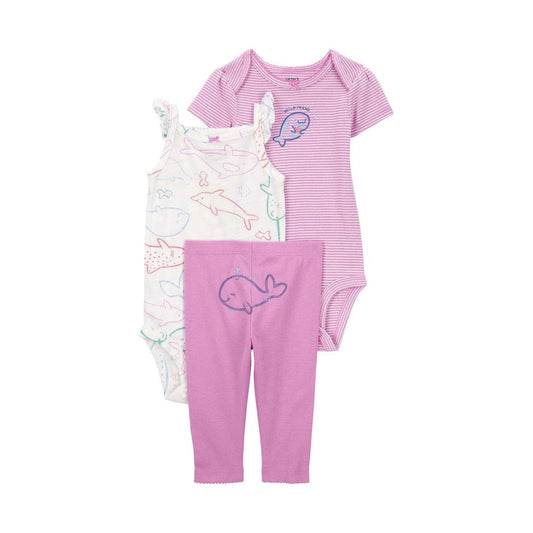 Carter's Layette Kız Bebek 3’lü Set