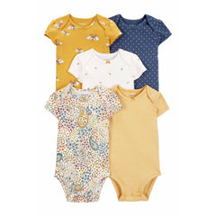 Carter's Layette Kız Bebek 5'li Body Set