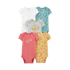 Carter's Layette Kız Bebek 5’li Uzun Kollu Body Set