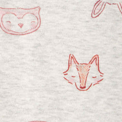 Carter's Layette Kız Bebek Body Pantolon 3’lü Set