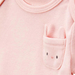 Carter's Layette Kız Bebek Kısa Kollu 5'li Body