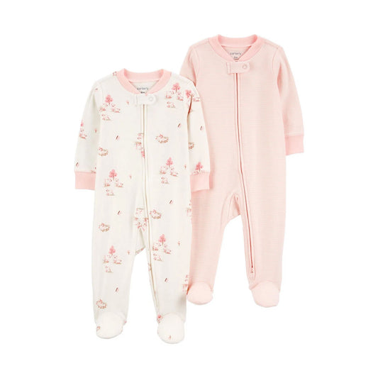 Carter's Layette Kız Bebek Uyku Tulumu 2’li Set