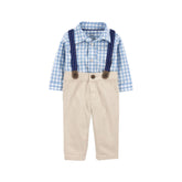 Carter's Erkek Bebek Body Pantolon Set 3'lü Takım