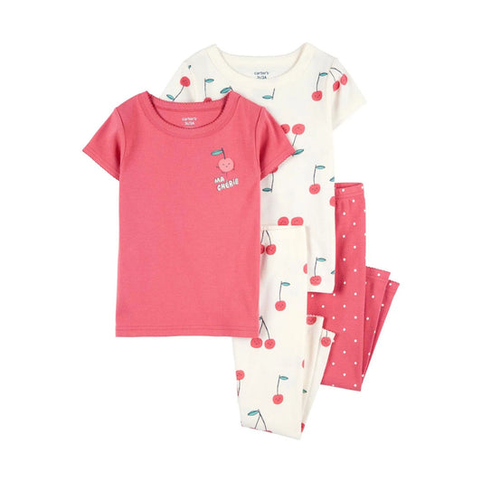 Carter's Kız Bebek Pijama Set 4'lü Takım