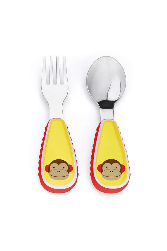 Skip Hop Zoo Çatal Kaşık Seti Maymun 2'li Set