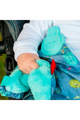 Cheeky Chompers Rahatlatıcı Örtü Mavi