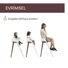 Chicco Crescendo Up Highchair Etna Black Re Lux