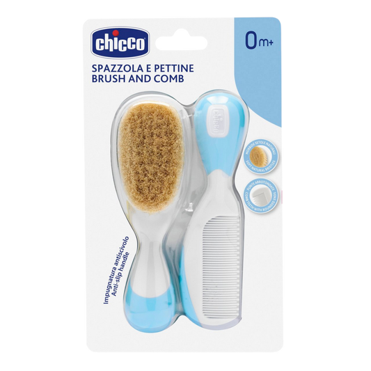 Chicco Fırça ve Tarak Seti Mavi 0ay+