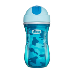 Chicco Isı Yalıtım Spor Bardak Pipetli Erkek - Welcome Baby