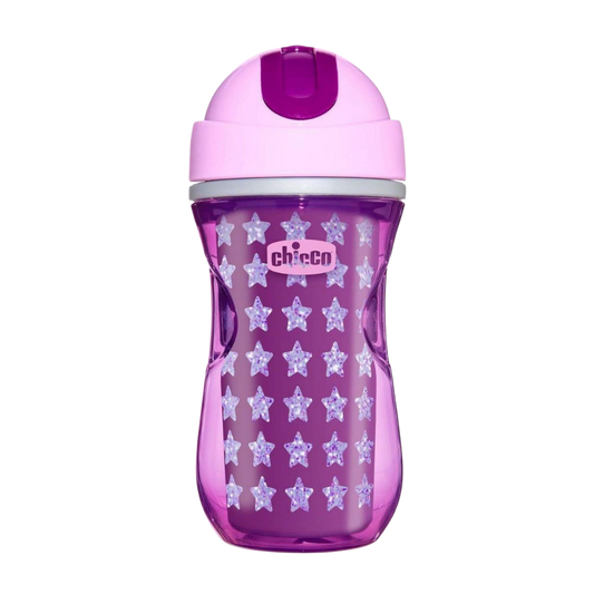 Chicco Isı Yalıtımlı Spor Bardak Pipetli Kız