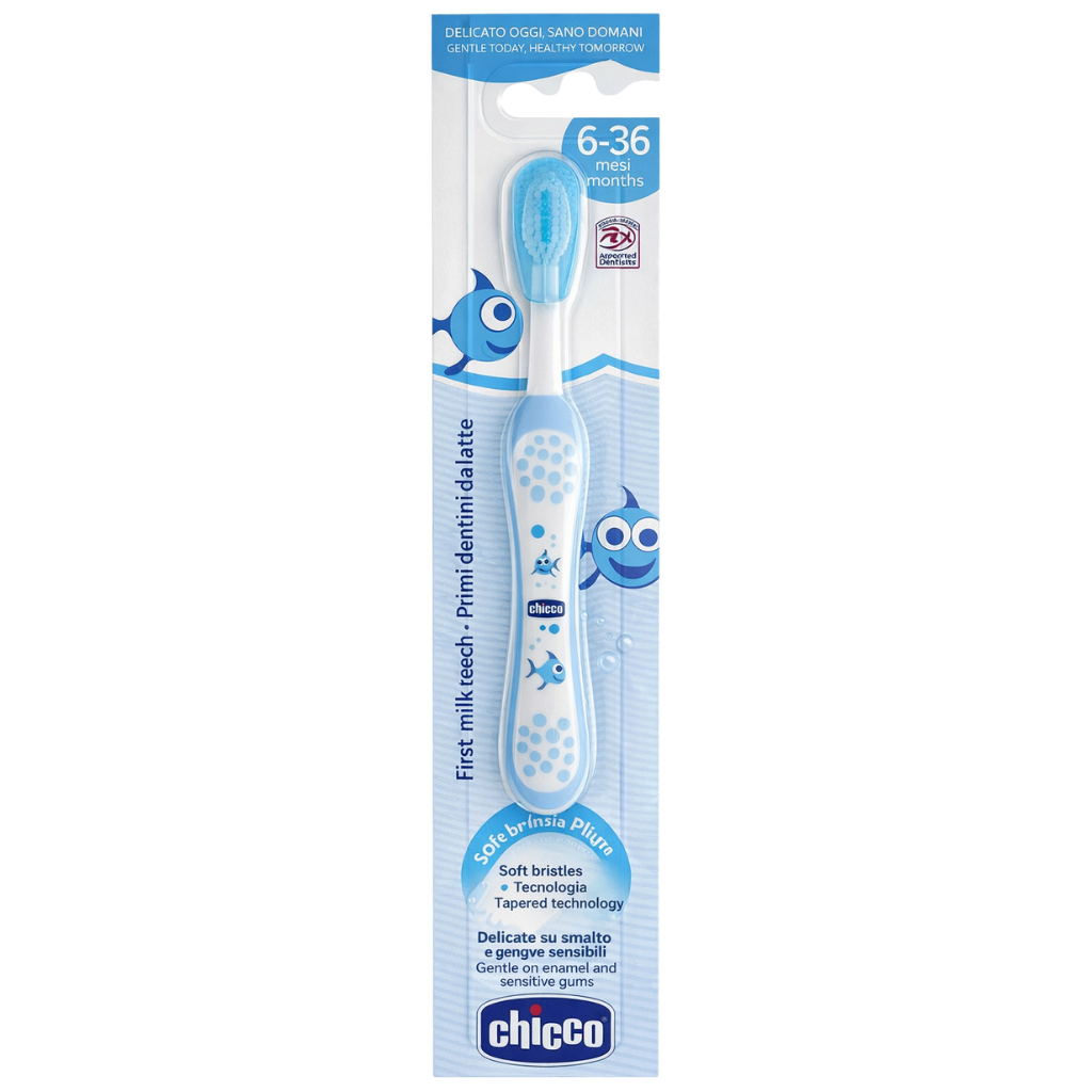 Chicco Mavi Diş Fırçası - Welcome Baby