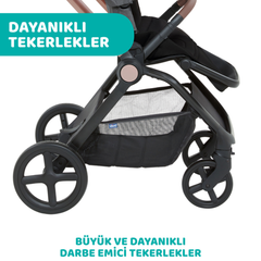 Chicco Mysa Bebek Arabası Silver Grey